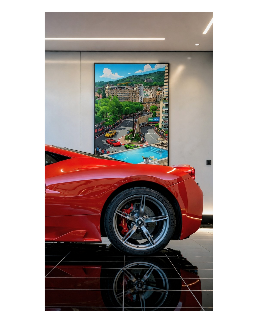 Monaco Supercars Race 🏎️